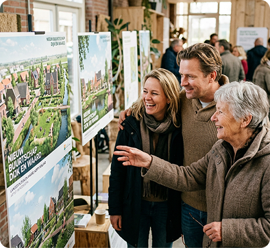 Nieuwe impressies van de wijk beschikbaar
